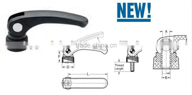 Clamp Handle / Adjustable Clamp Handle/Clamp Handle with thread
