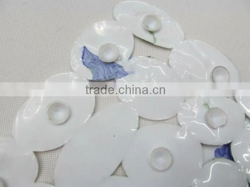 flower non-slip bathroom floor mat YJ-8016