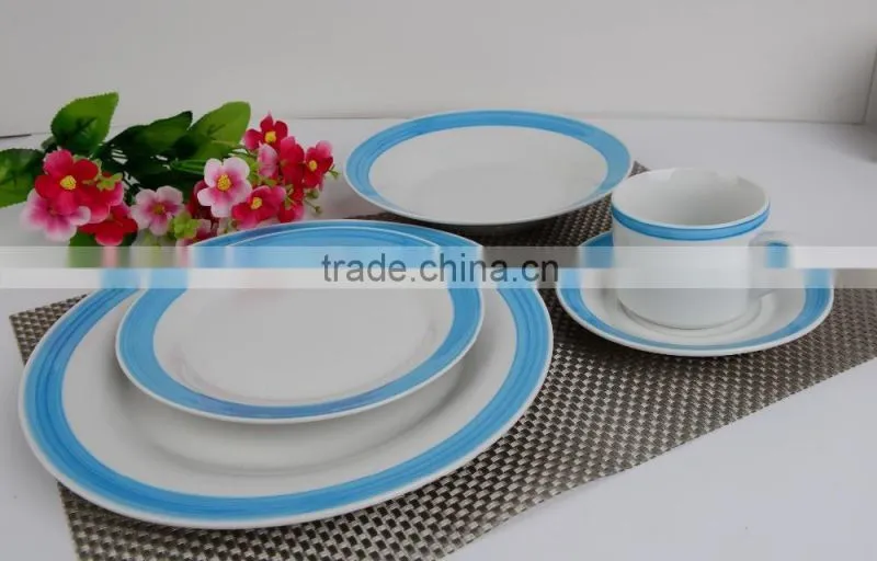 porcelain dinner set luxury with glaze line china best home porcelain tablewware with good quality and cheap price