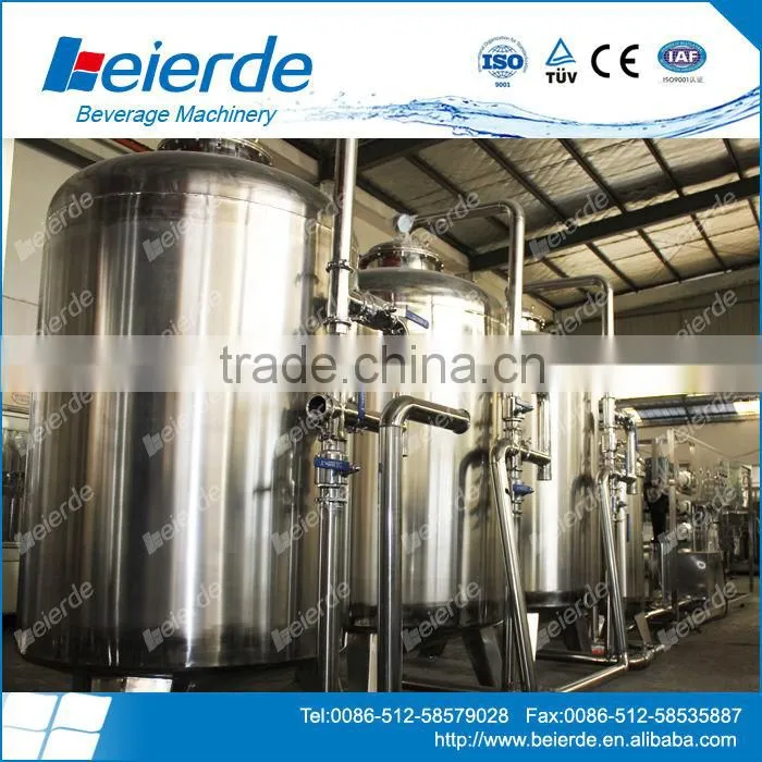 2,500 Glass bottles per hour soda water filling machine
