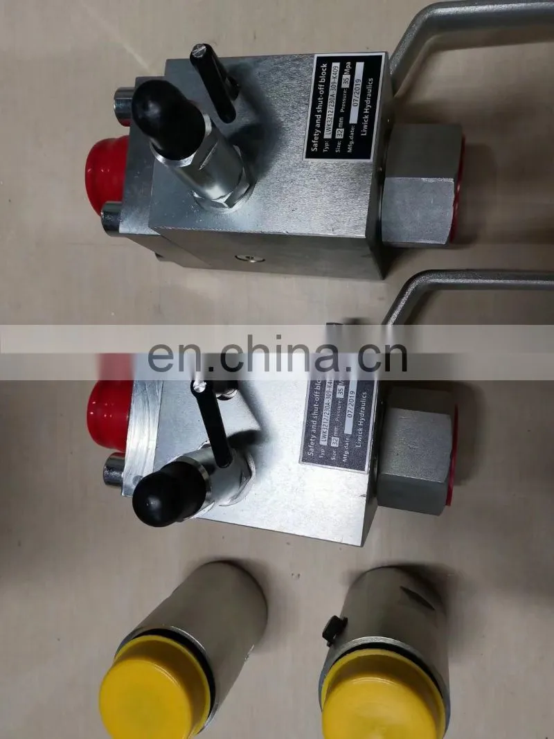 Hydraulic valve block SAF20M12N210A-S13 Safety and Shut off Block