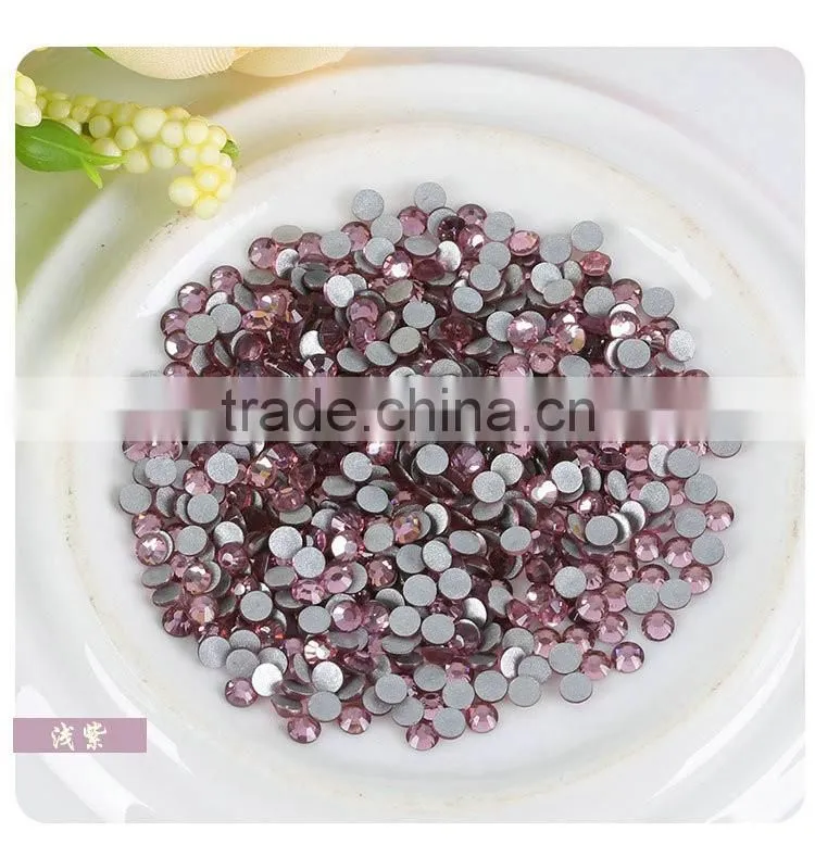 SS50 Clear Crystal Hot-fix Flat back Crystal Rhinestones Hot Fix Rhinestone Nail Art