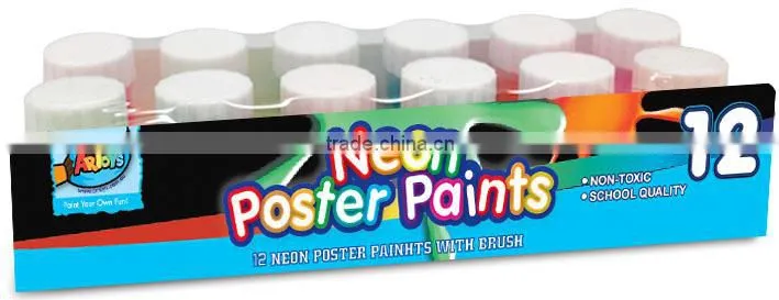 Artoys 12 Neon Poster Paint (A0378)