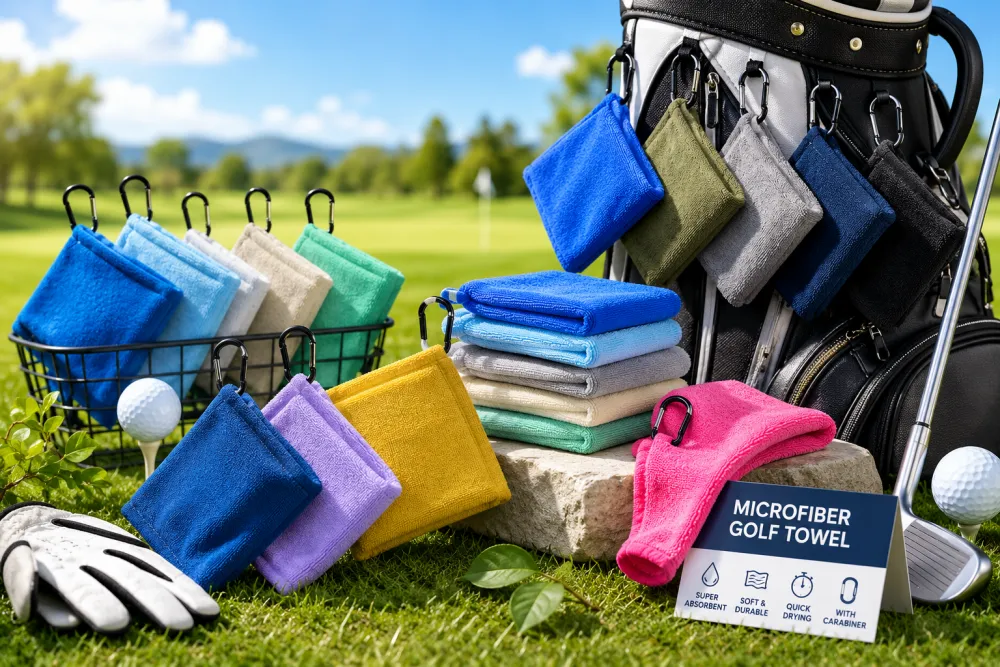 Microfiber Golf Towel with Carabiner Clip.png