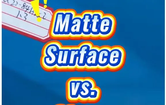 PVC Conveyor Belts Matte Surface vs