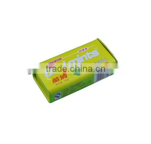 white color tin box