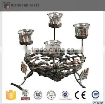 new sytle Christmas tree metal candle holder