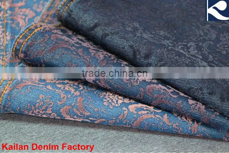 Cotton Polyester Denim Knit