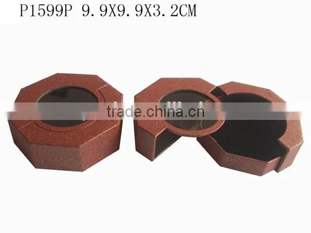 P1599N Chinese Style Clear Window Cardboard Jewelry Necklace Box