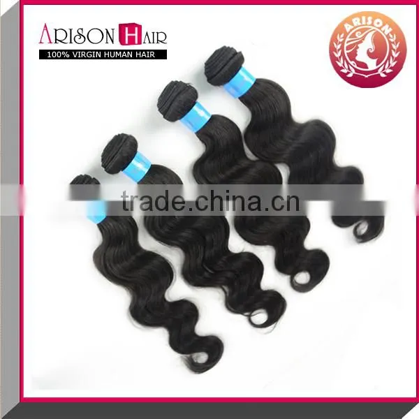 Top quality hair bundles 18 20 22 inch body wave wholesale brazilian virgin hair private tags