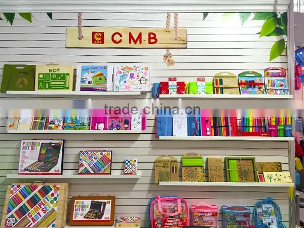 24pcs kids mini permanent Color marker set with pencil case