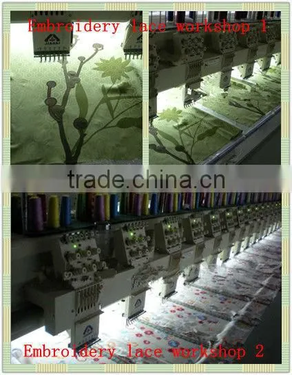 metallic jacquard lace
