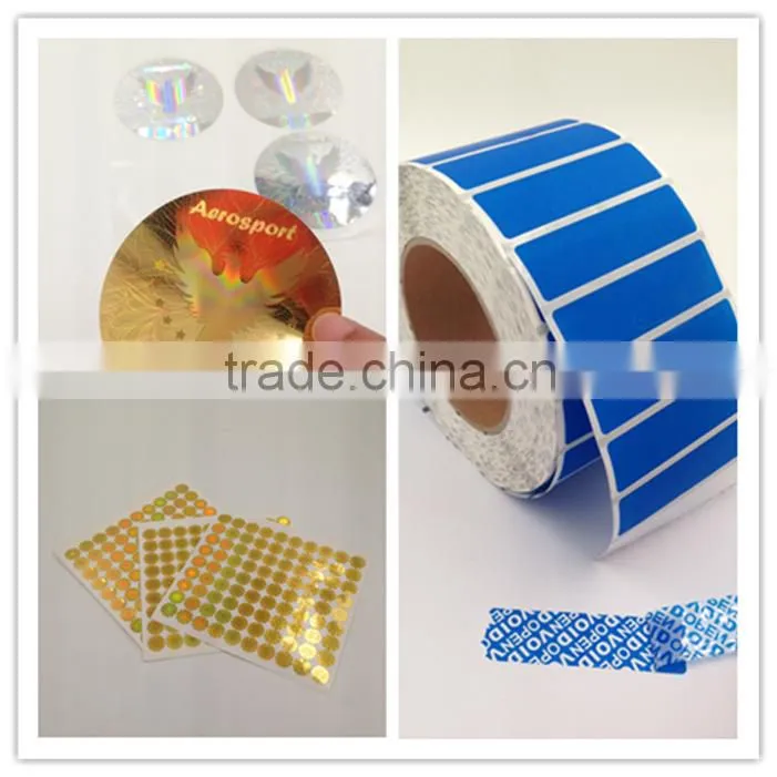 permanent glue adhesive label for cosmetic with high quality
