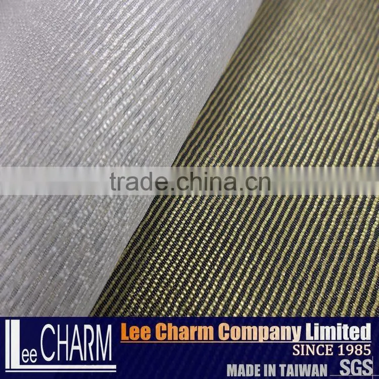 65% Polyester 35% Nylon Cheap Snow White Stripe Organza Fabric Rolls