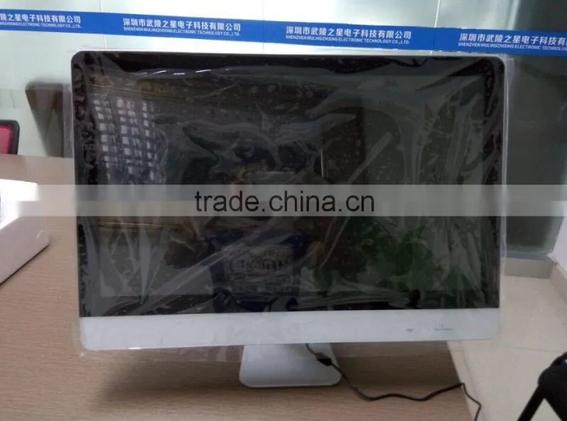 22 inch flip down white colour desktop led monitor from China manufacturer