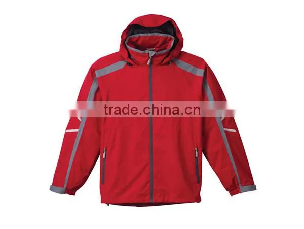 black windbreaker contrast color brand micro fleece jacket