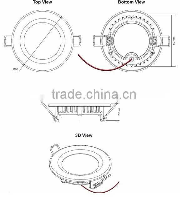 NEW Round 12w led kitchen ceiling lights
