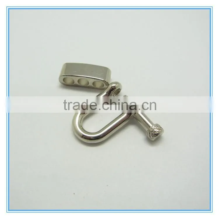 5mm Stainless steel paracord d shackles with clevis pin