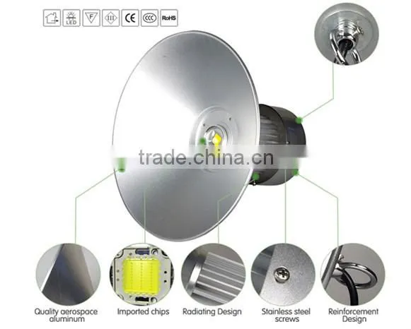 China supplier ARM ip54 Ra80 120w industrial led high bay light