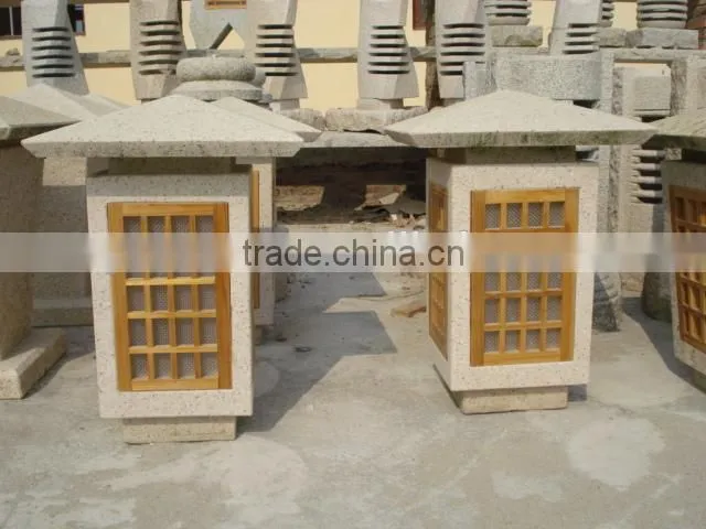 garden stone japanese lantern
