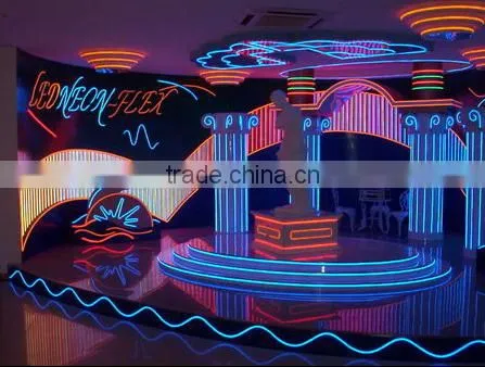PVC plastic housing color changing rgb led neon flexible tube