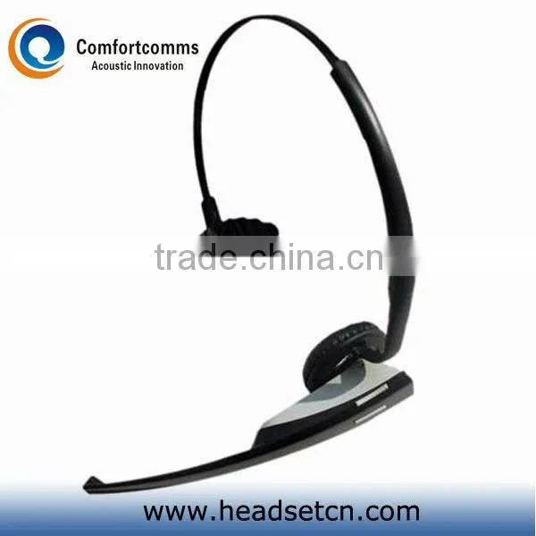 2013 fashionable call center desk phone and computer stereo wireless headset CW-3000