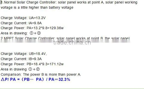 High quality MPPT solar charge controller 48VDC/40Amps for solar power system