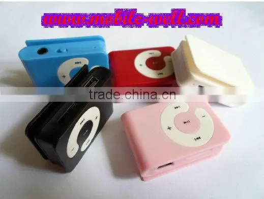 Support 2GB~32GB TF card mini clip mp3