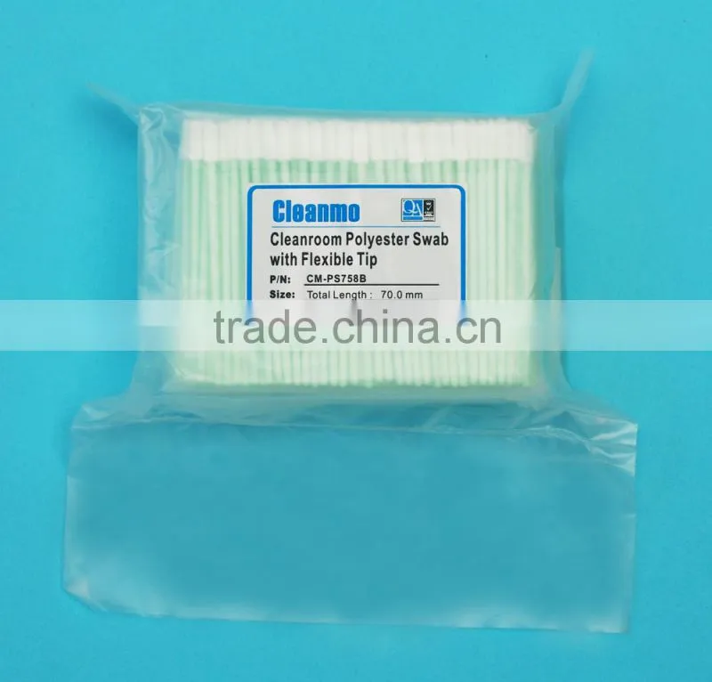 Double layer Dacron head cleanroom Swabs CM-FS758B