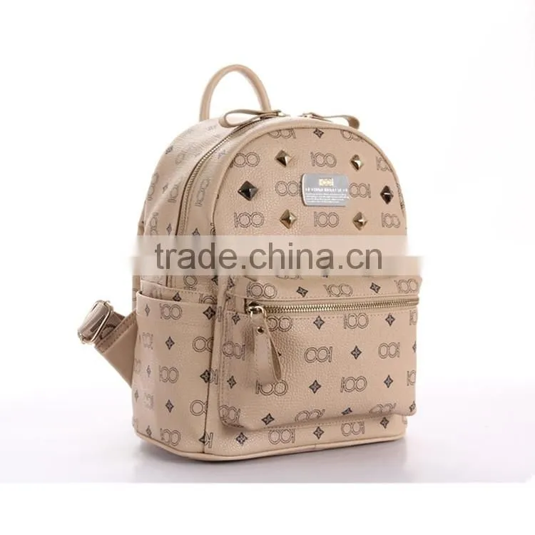 logo print high school musical school bags backpack