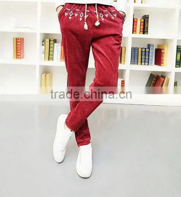 Cheap classical wide hips pants casual trousers