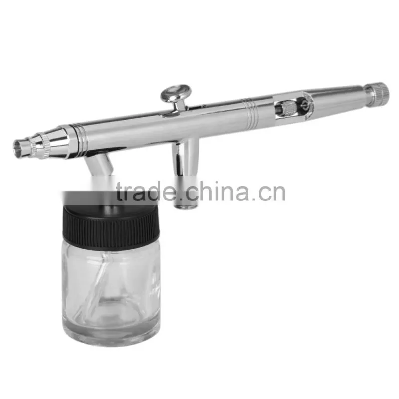 0.3+ 0.5+ 0.8mm Dual Action Body Paint Cake Nail Makeup Airbrush Temporary Tattoo Kit AS-31