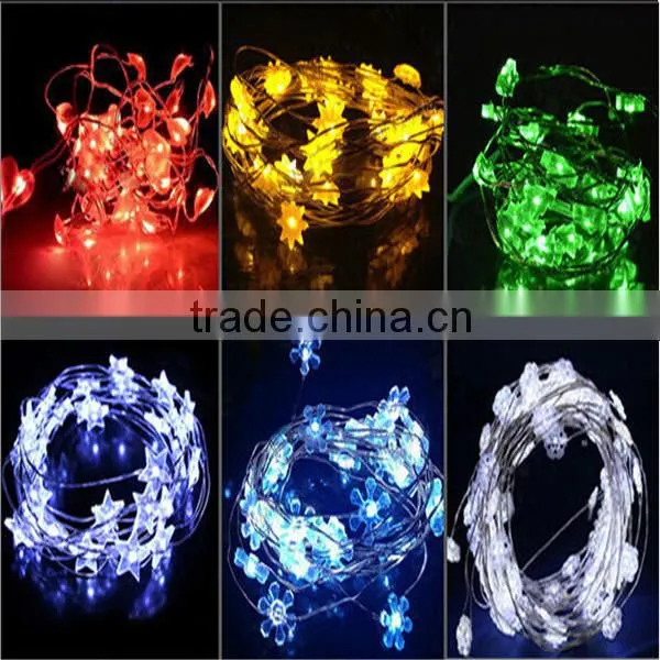 2016 lowest price waterproof Light LED Copper String Light for house decoration