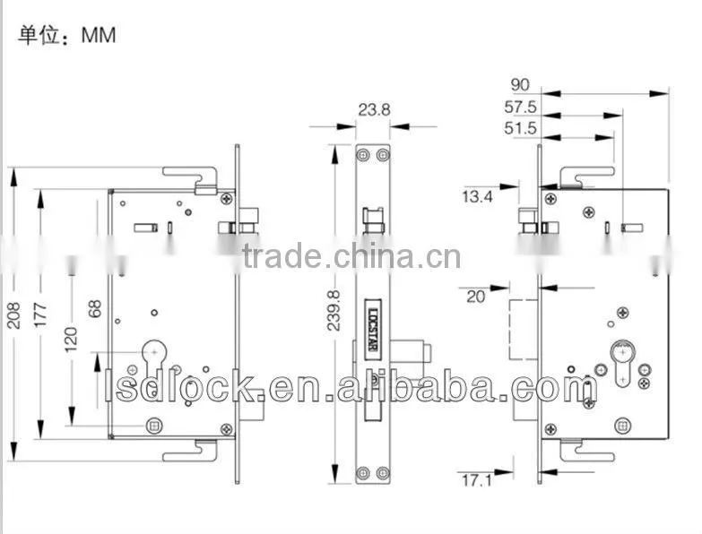 LSD8105 Deadbolt Digital Code Lock