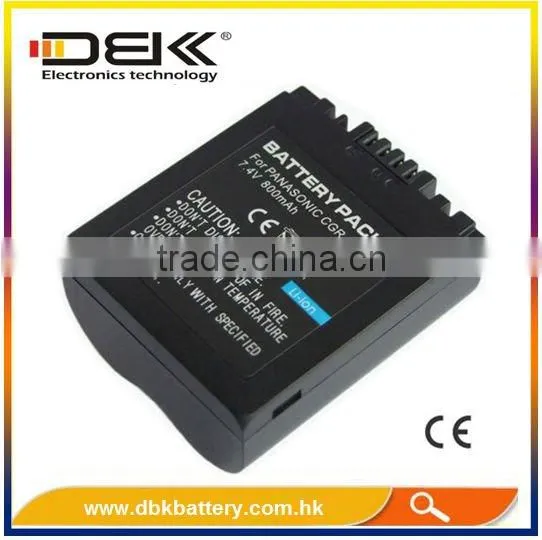 Manufacture Camera battery For Panasonic CGR-S006E DMC-FZ50 FZ30 FZ7