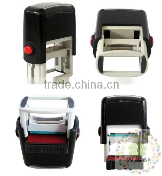 Non-flammable clear imprint refill stamp ink