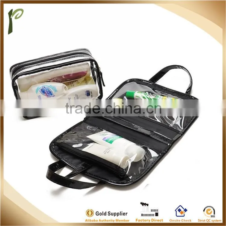 Popwide Hot Sale Sexy Leopard PVC Easy Carry Foldable Travel Handbag