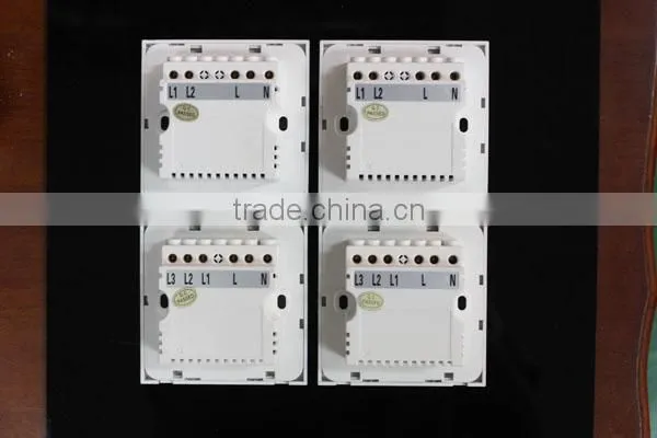 High quality touch screen light switch wireless remote control smart switch