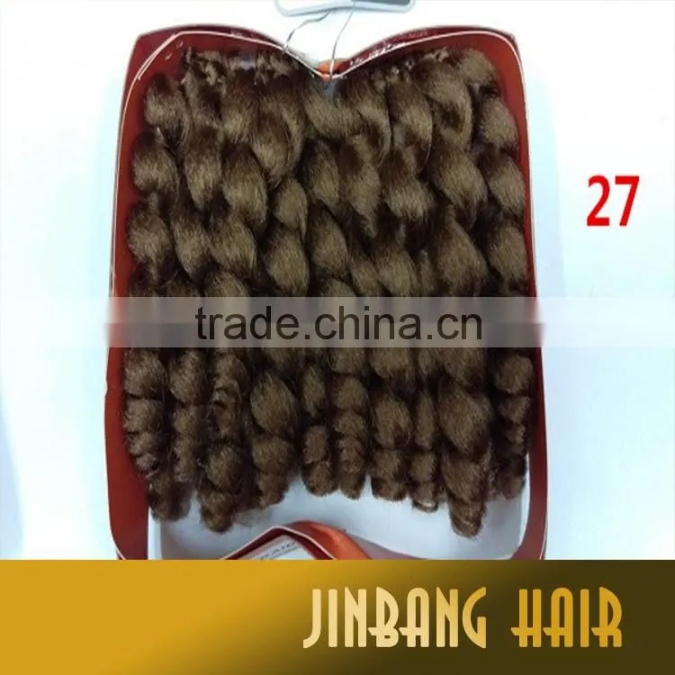 2016 new products 2X Bounce Twist crochet braid jumpy wand 2x wand curl braid