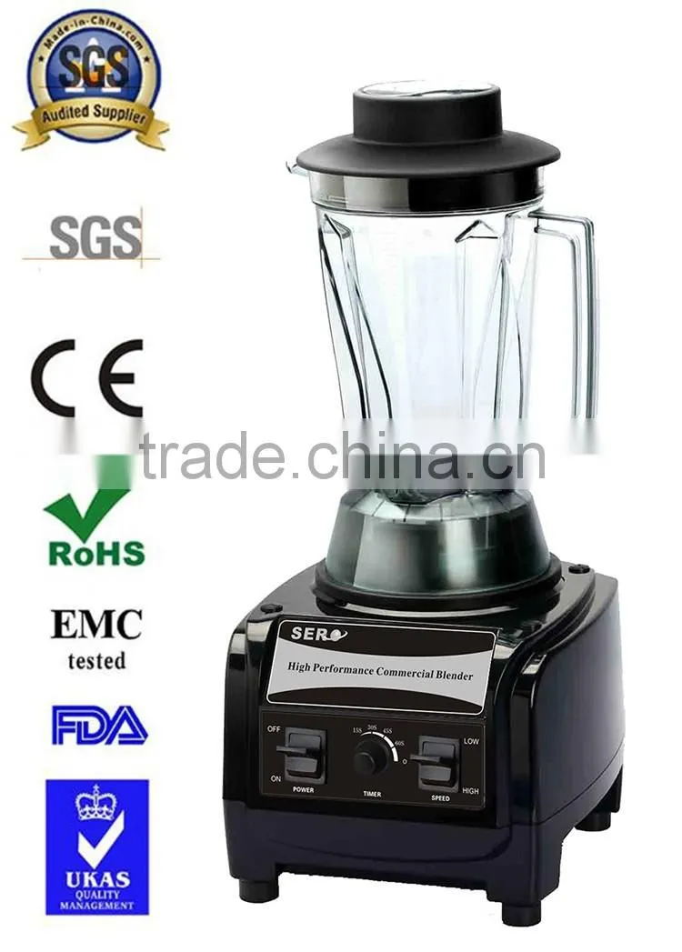 2016 high quality professional automatic bar juice commercial blenders