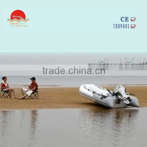 Sunshine top quality aluminum floor leisure pontoon boat
