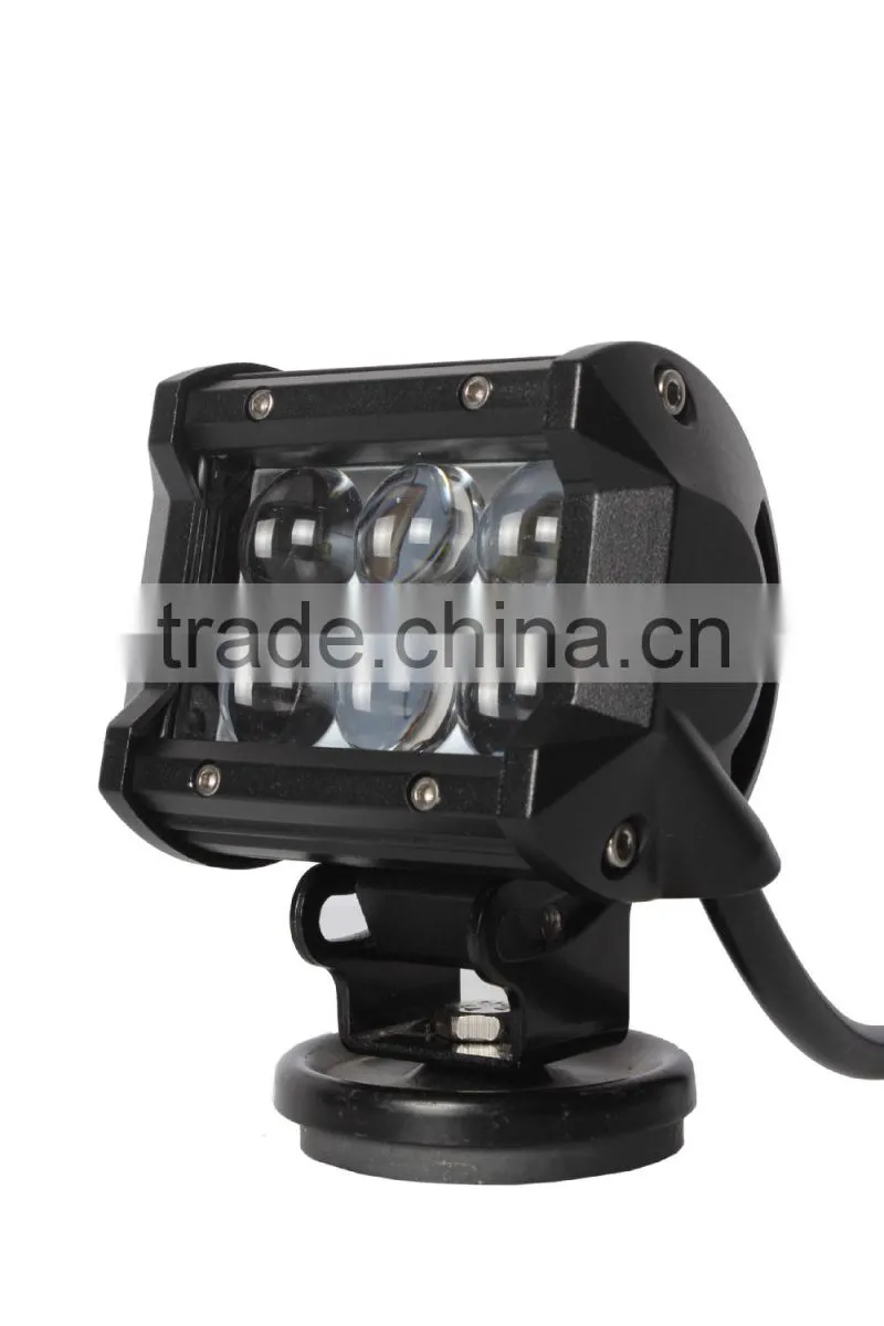 Quad Row Led light bar 4D Spot Led lights 4inch 18w 30w super brighter 4D Led Light bar