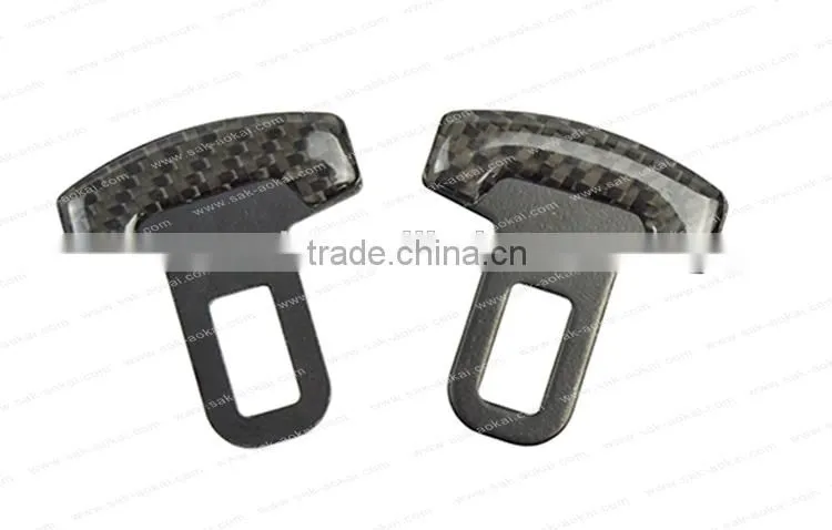 Real Carbon Fiber Buckle Safety Belt Colorful BuckleS