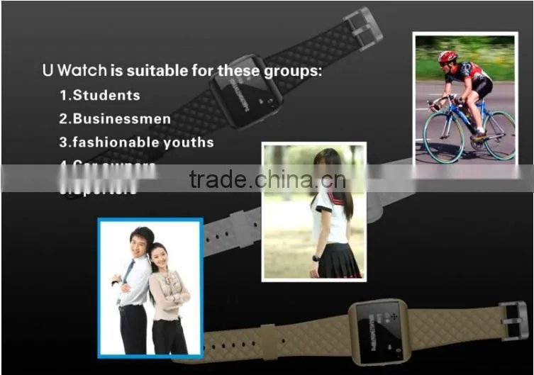 2013 newest high quality smart watch bluetooth U Watch