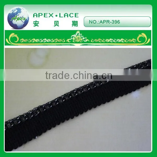 poyester tape with chain for garment