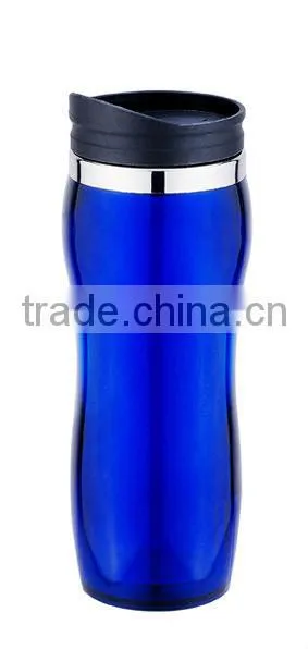 non-toxic bpa free stainless steel double wall thermos mug
