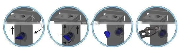 Gas/water/electric meter seal CH601