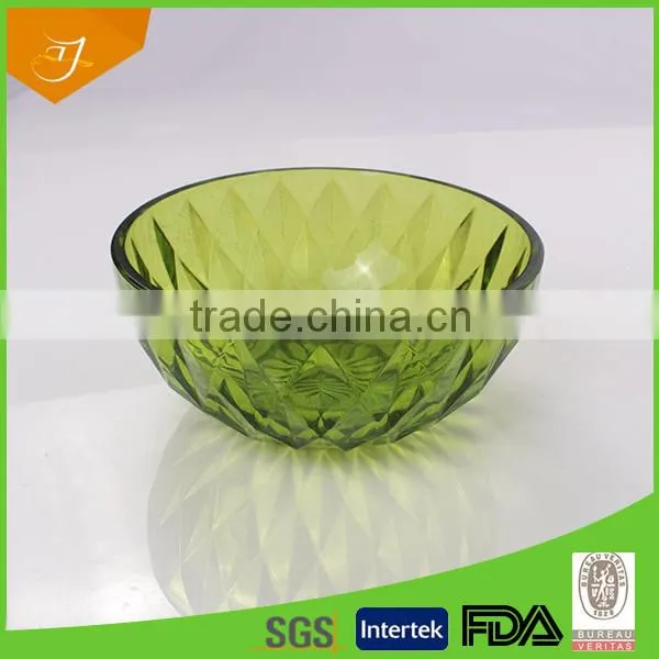 Wholesale Colorful Glass Bowl, antique Glass Fruit Bowl, glassware