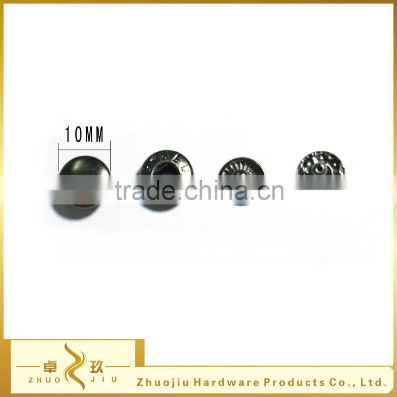 Wholesale metal 15mm press snap button for leather