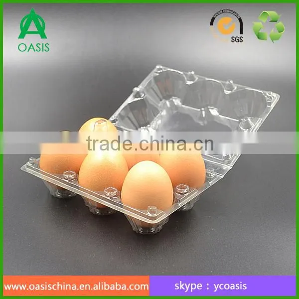 Supply 4 hole egg blister tray